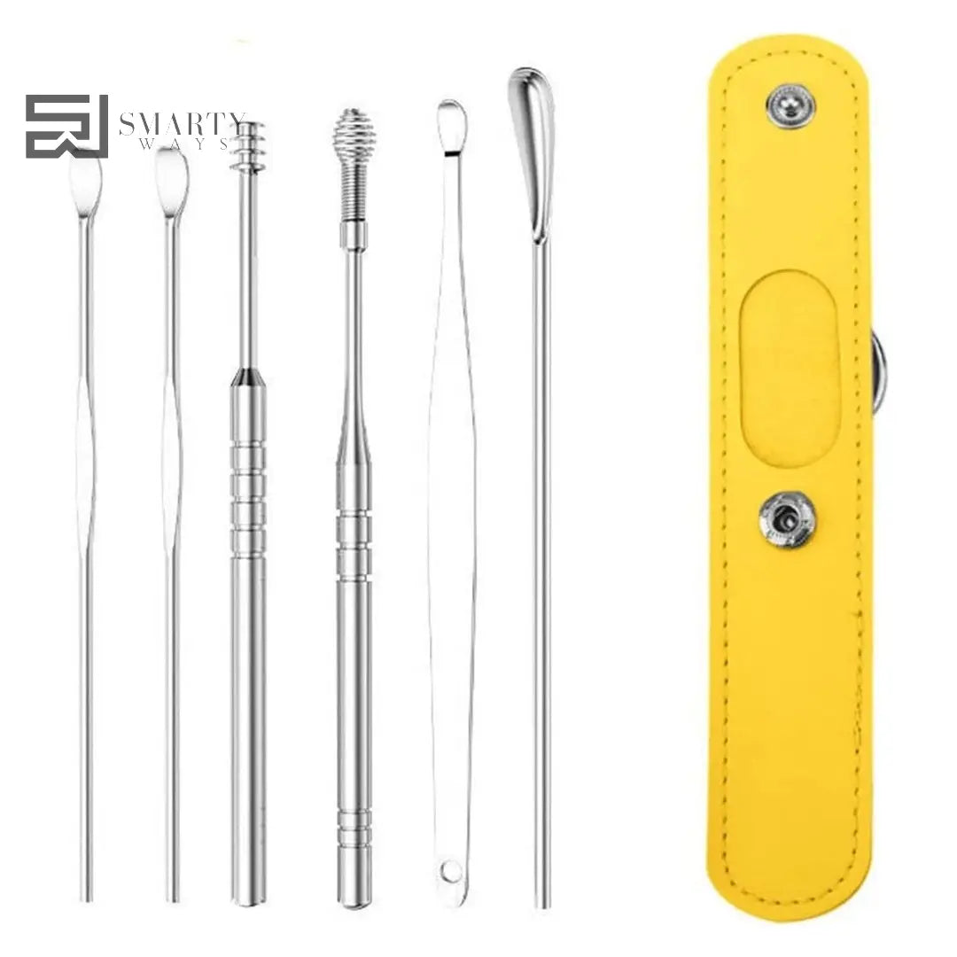 Non-Slip Grip Ear Wax Cleaner Set – Ergonomic Design for Safe Use