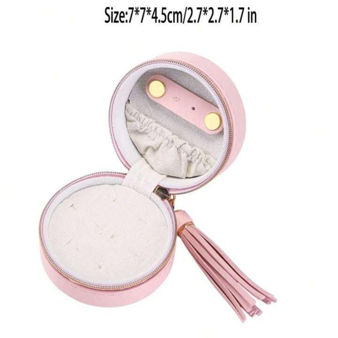 Premium Round Travel Jewellery Organizer 💍✨