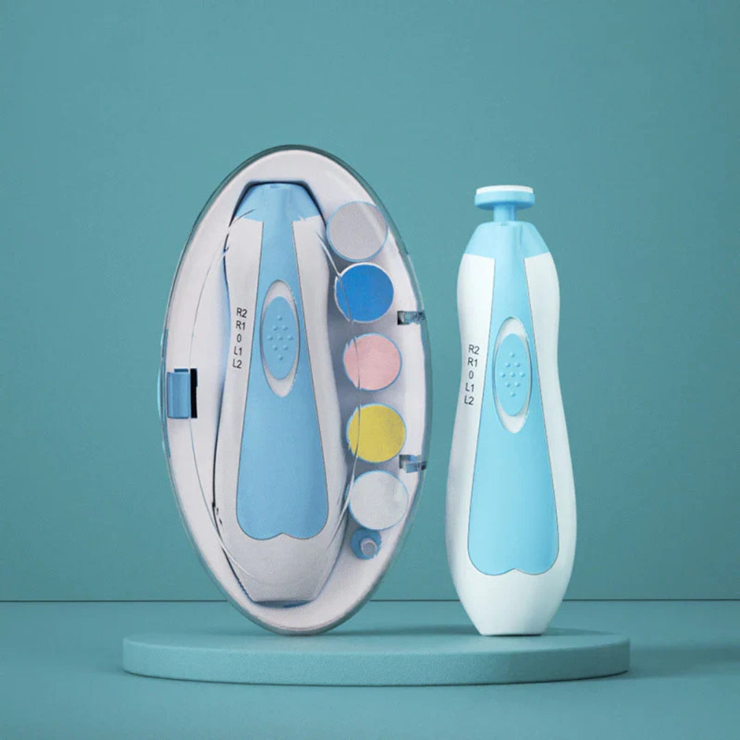 Electric Baby Nail Trimmer Set – Safe & Silent Nail Cutter for Newborns and Toddlers Smarty Ways
