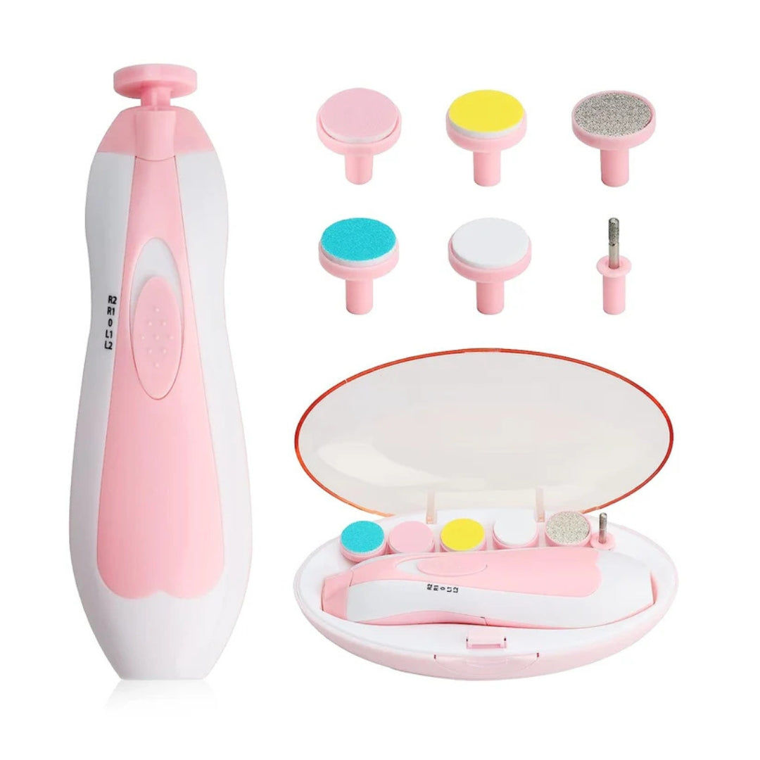 Electric Baby Nail Trimmer Set – Safe & Silent Nail Cutter for Newborns and Toddlers Smarty Ways