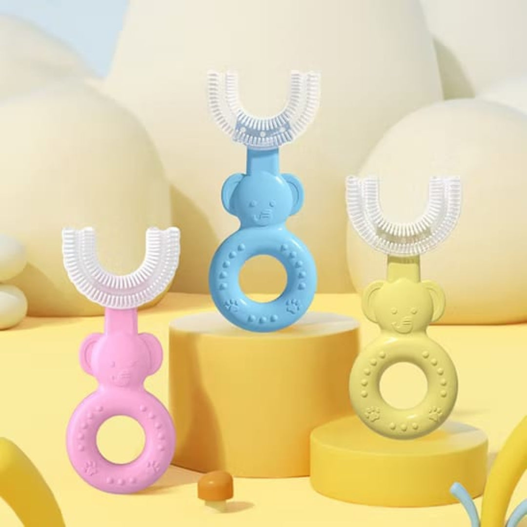 🦷 U-Shaped Baby Toothbrush – Brush for Toddlers 👶 Smarty Ways