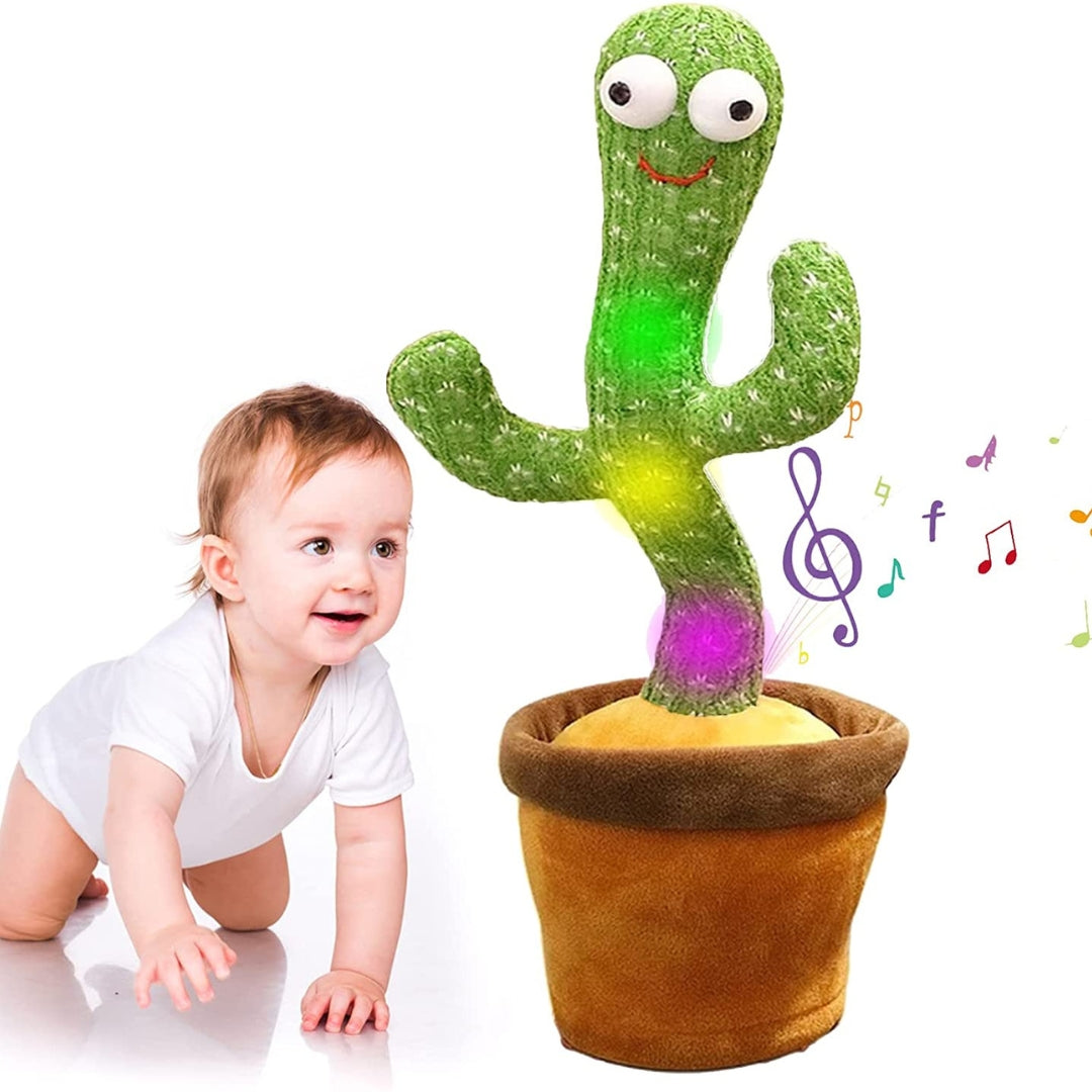 Dancing Talking Cactus Toy (Rechargeable)