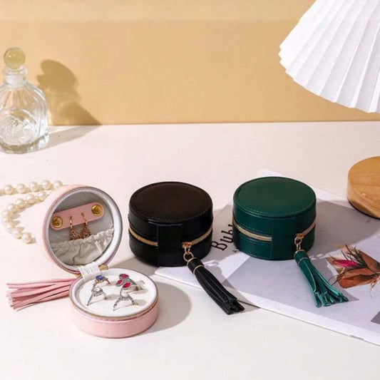 Premium Round Travel Jewellery Organizer 💍✨