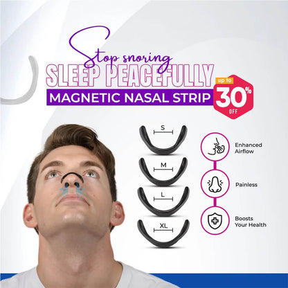Magnetic Nasal Strip – Breathe Better & Snoring Relief