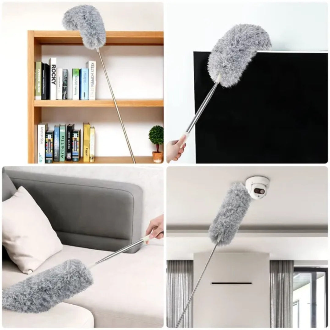 Extendable Microfiber Duster For Wall Cleaning