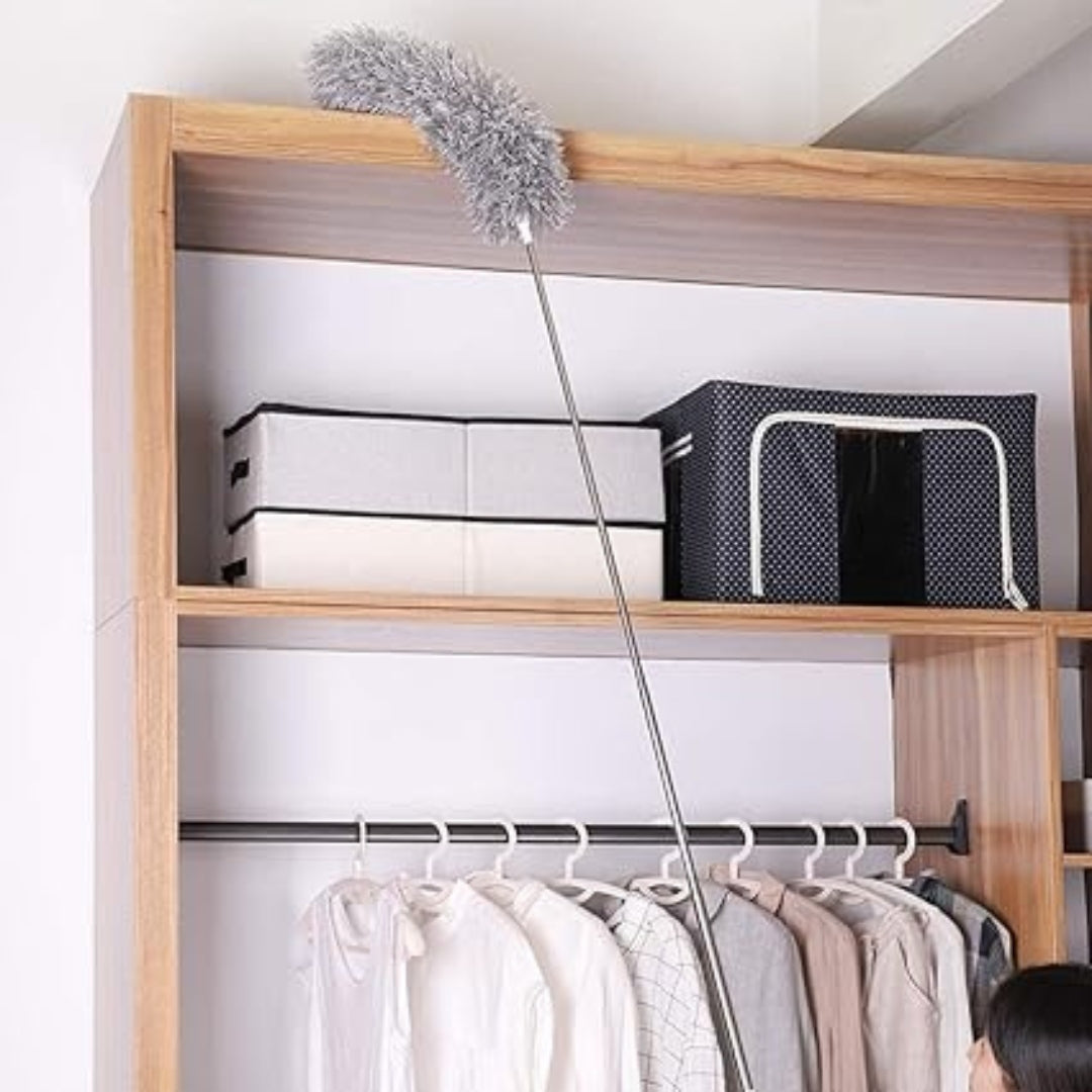 Extendable Microfiber Duster For Wall Cleaning