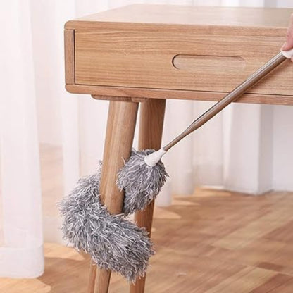 Extendable Microfiber Duster For Wall Cleaning