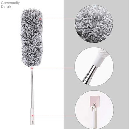 Extendable Microfiber Duster For Wall Cleaning