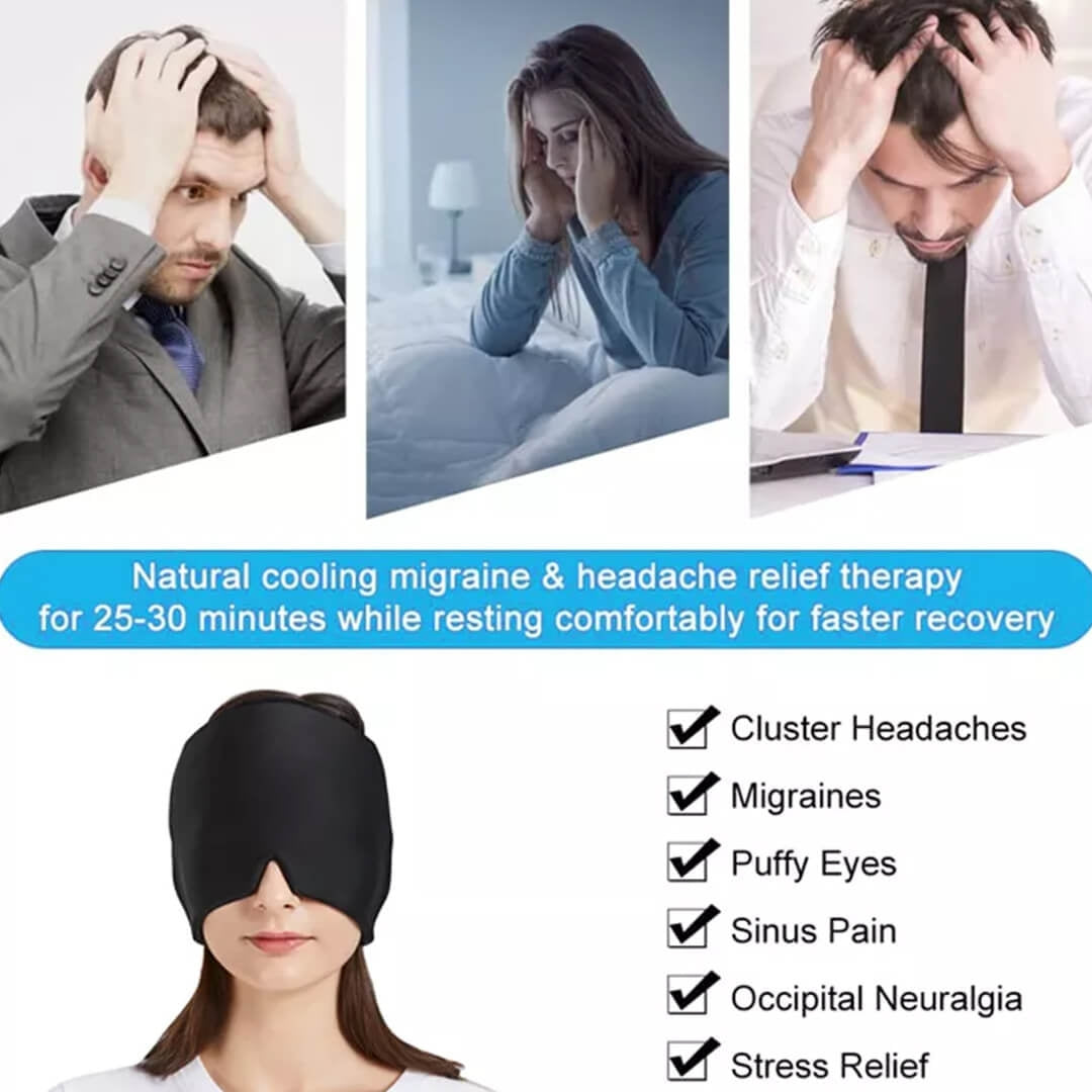 Migraine & Headache Relief Cap