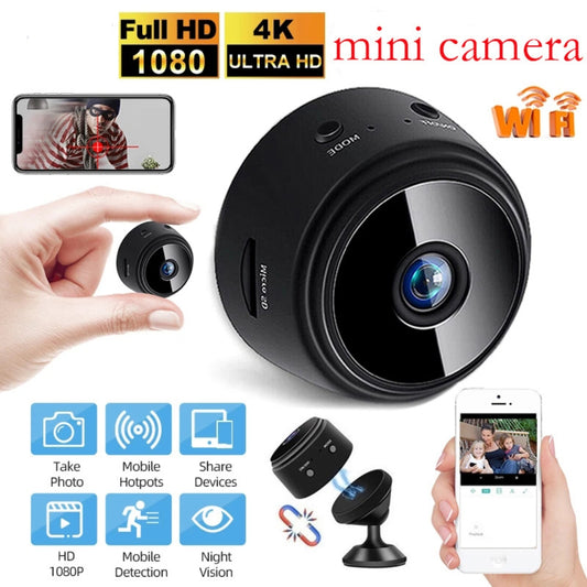Mini WiFi Spy Camera | HD 1080P | Night Vision | A9 IP Cam