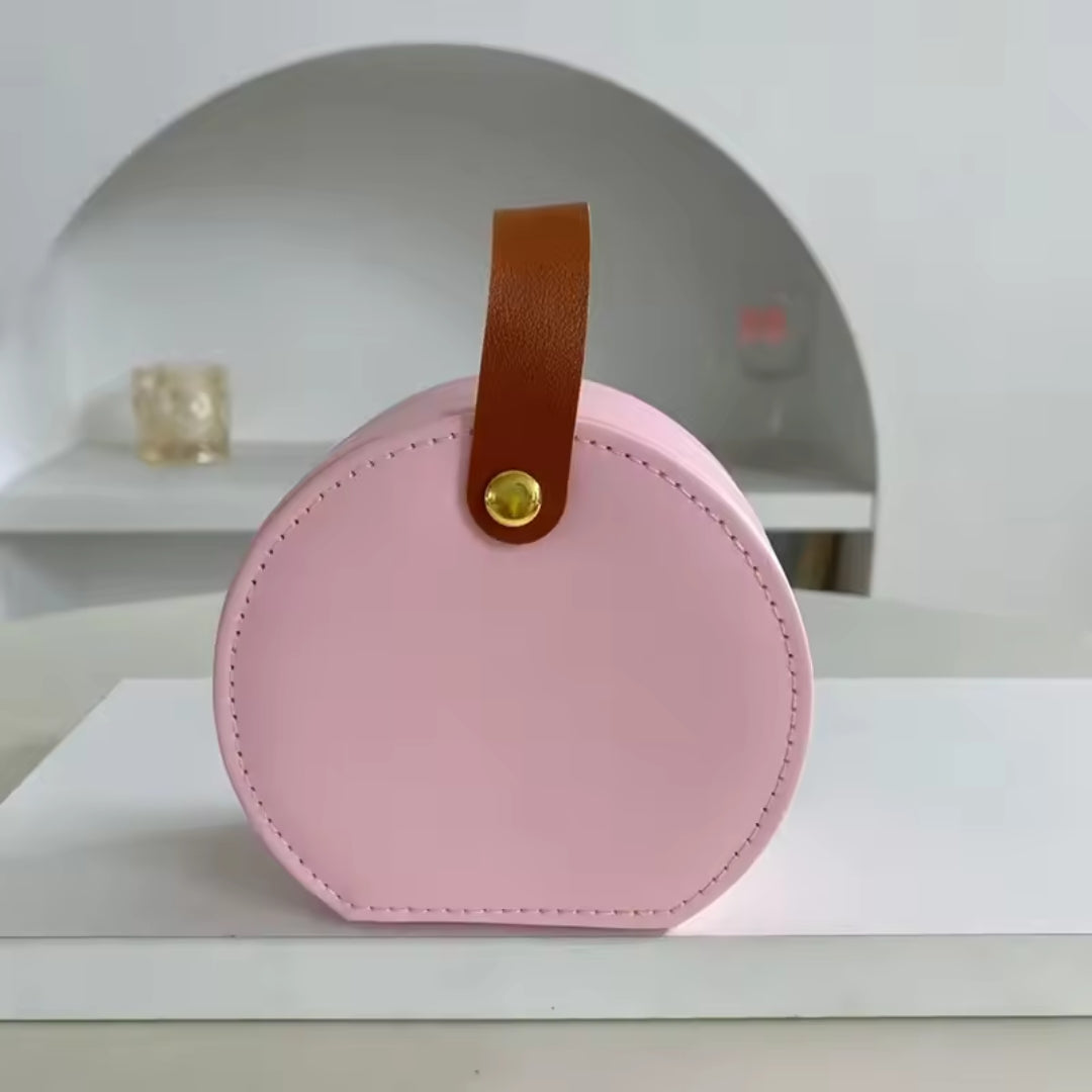 Mini Round Bag Jewelry Organizer