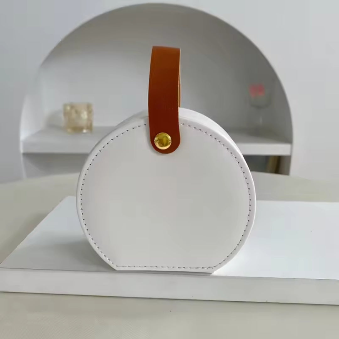 Mini Round Bag Jewelry Organizer