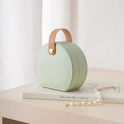 Mini Round Bag Jewelry Organizer