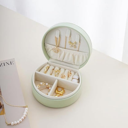 Mini Round Bag Jewelry Organizer