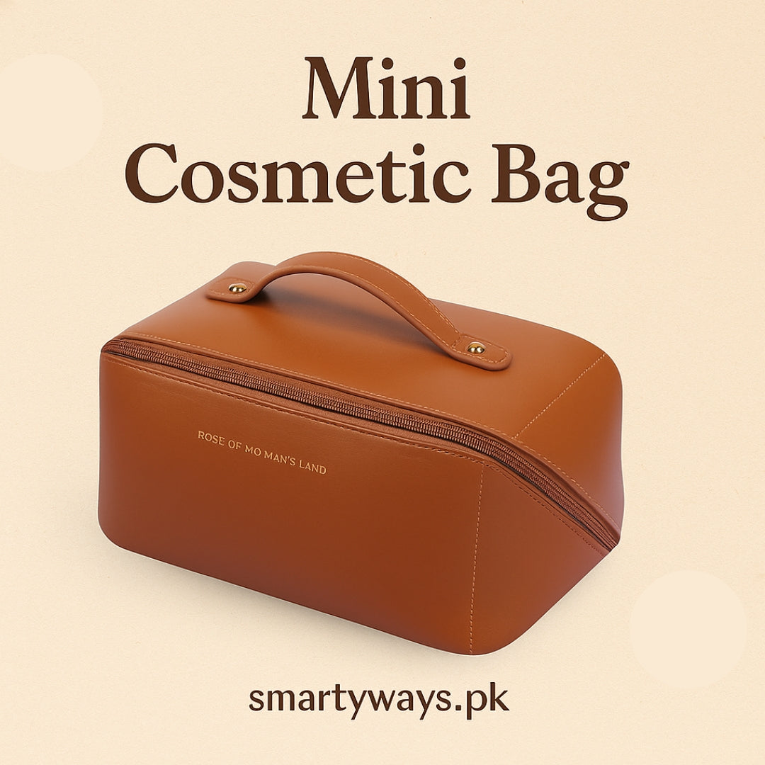 Mini Cosmetic Bag – Waterproof Travel Makeup Organizer