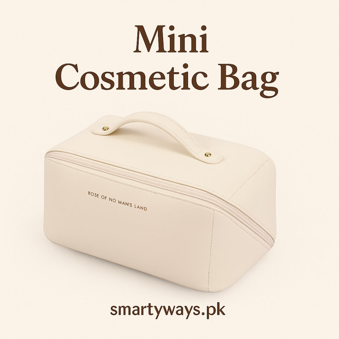 Mini Cosmetic Bag – Waterproof Travel Makeup Organizer
