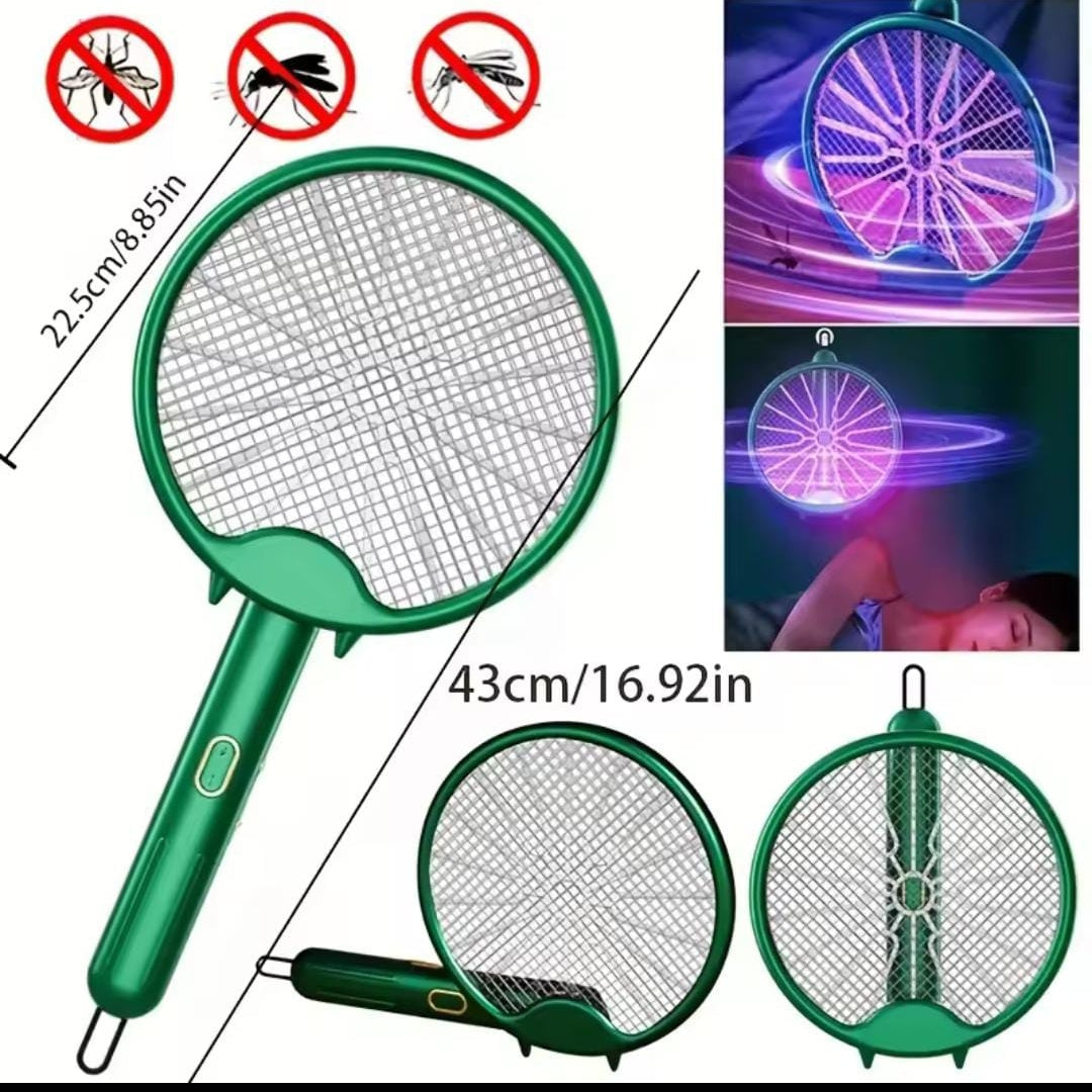 Foldable Rechargeable Mosquito Racket