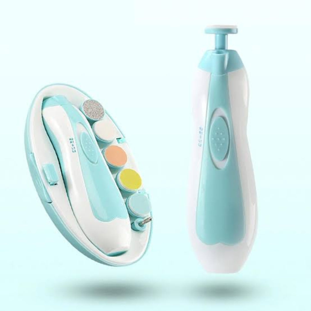 Electric Baby Nail Trimmer Set – Safe & Silent Nail Cutter for Newborns and Toddlers Smarty Ways
