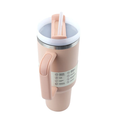 Stanley Quencher H2.0 Flowstate Tumbler – 40 oz (1.2L) | Premium Batch - Rosey Pink