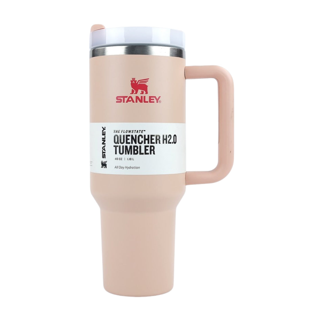 Stanley Quencher H2.0 Flowstate Tumbler – 40 oz (1.2L) | Premium Batch - Baby Pink