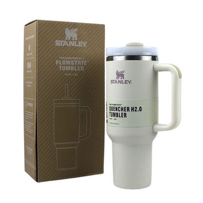 Stanley Quencher H2.0 Flowstate Tumbler – 40 oz (1.2L) | Premium Batch - Milky Cream