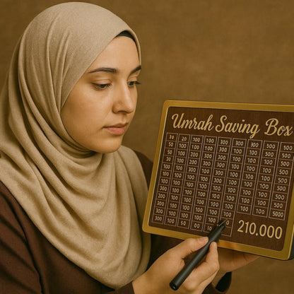 Umrah Saving Box – Start Saving 210,000 for Your Blessed Journey