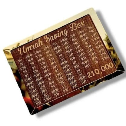 Umrah Saving Box – Start Saving 210,000 for Your Blessed Journey