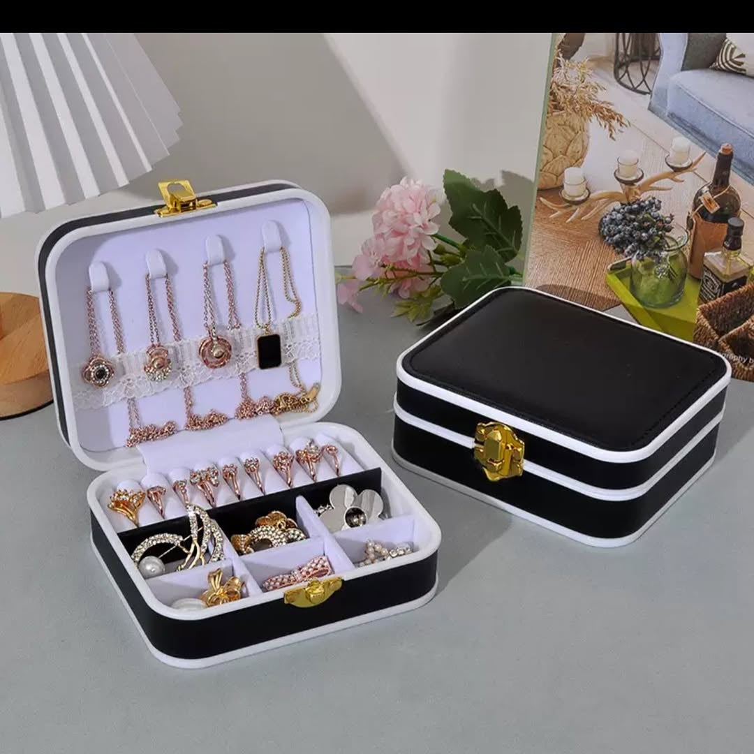 Luxury Travel Jewelry Organizer Box