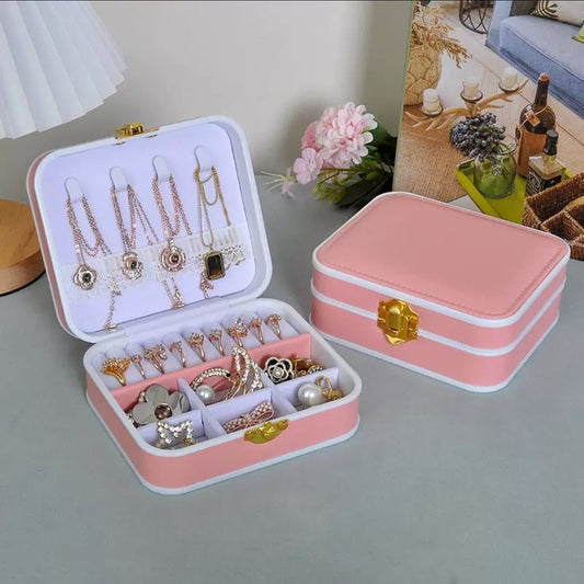 Luxury Travel Jewelry Organizer Box