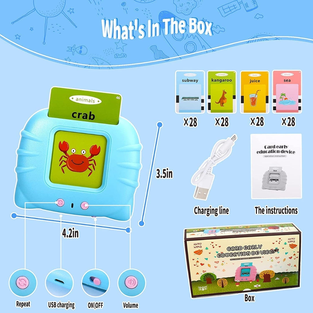 Talking Flash Cards - Kids Learning Machine