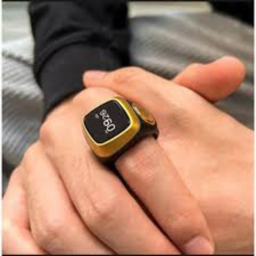 📿 Smart Digital Zikr Ring  – Rechargeable Tasbeeh Counter Smarty Ways